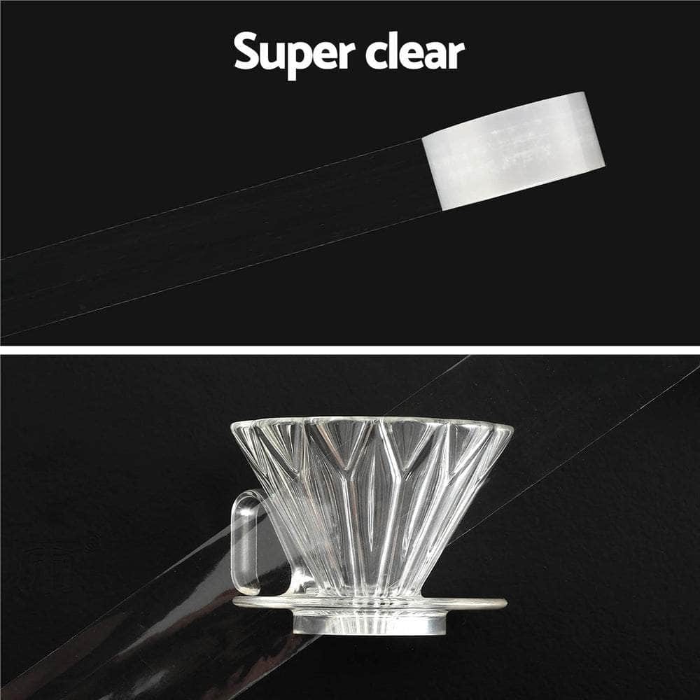 24 Rolls Packing Packaging Tape Sticky Clear Sealing Tapes Transparent