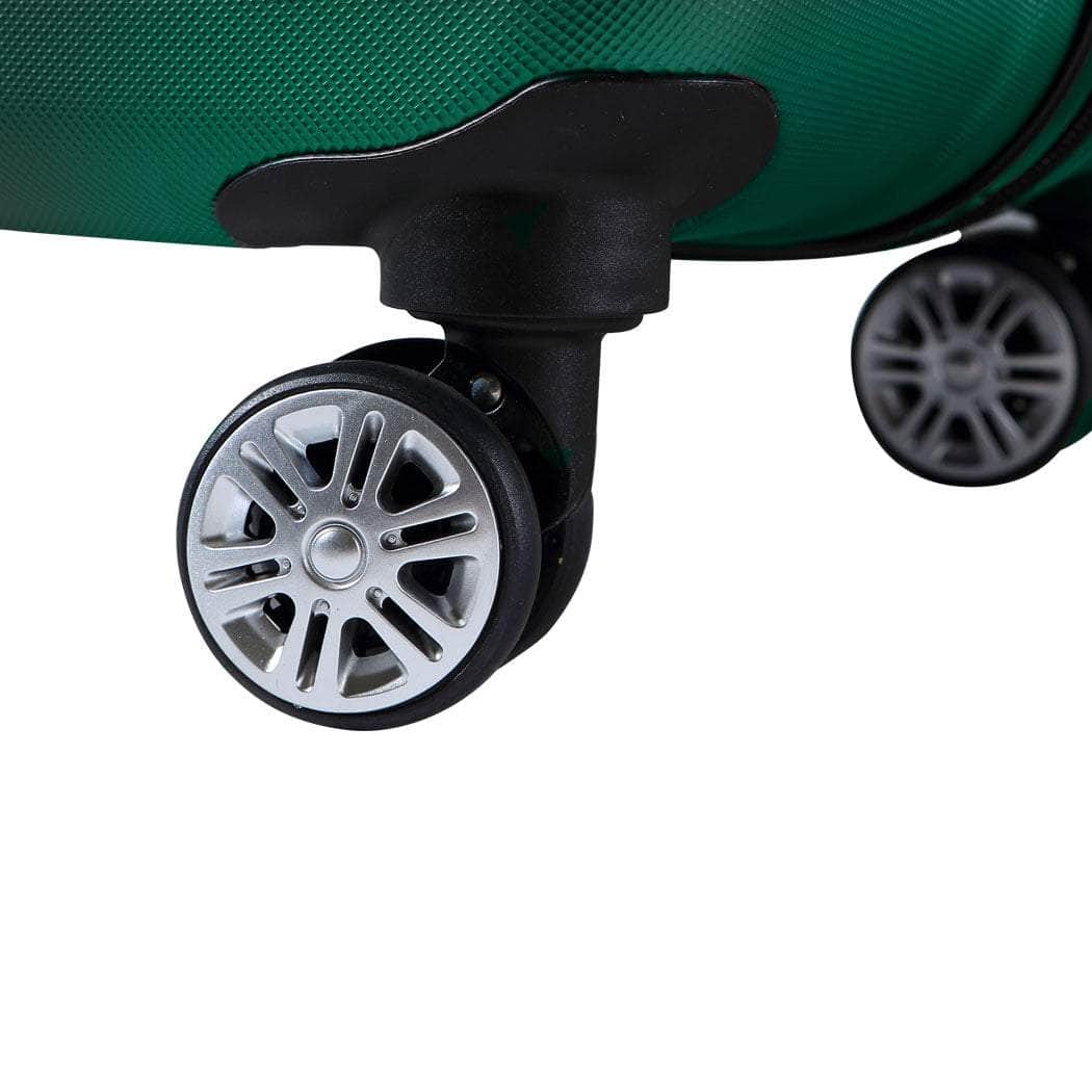 24" Travel Luggage Lightweight Green 24 inch