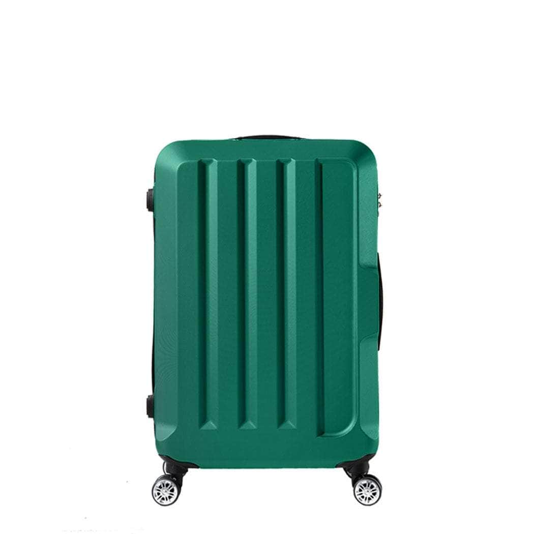 24" Travel Luggage Lightweight Green 24 inch