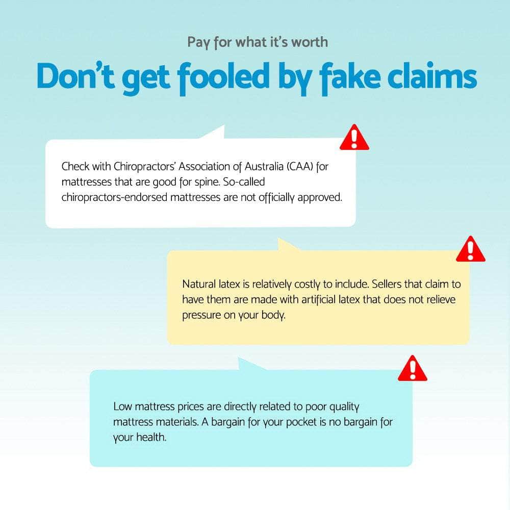 24cm Mattress Super Firm Double