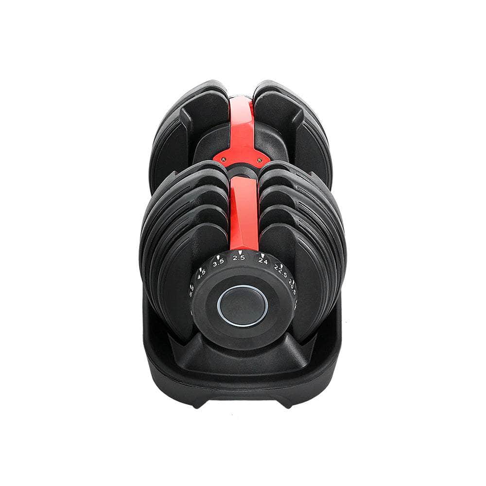 24Kg Dumbbells Adjustable Dumbbell Weight Plates Home Gym