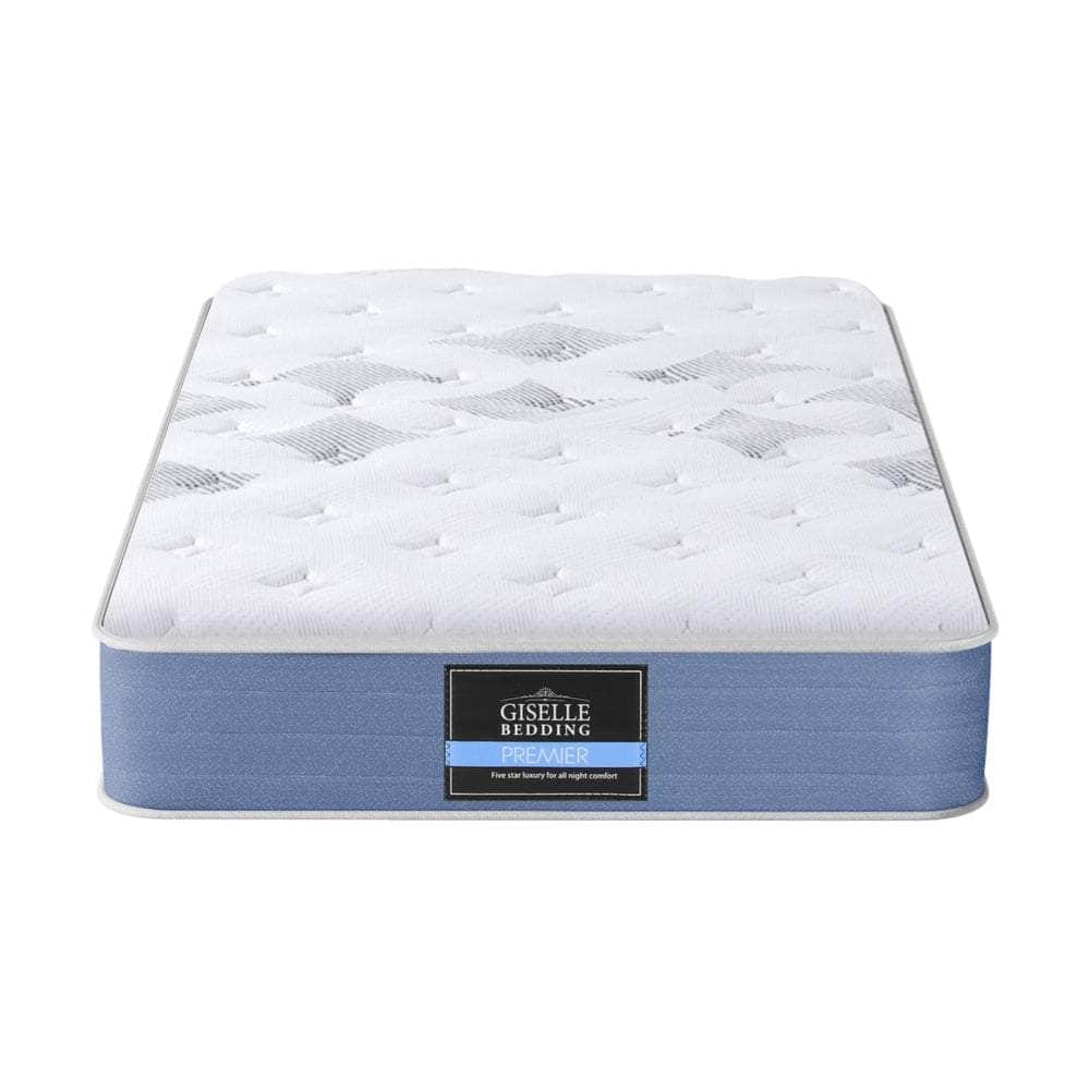 25cm Giselle Mattress King Single Bed Pocket Spring Mattresses -Modern