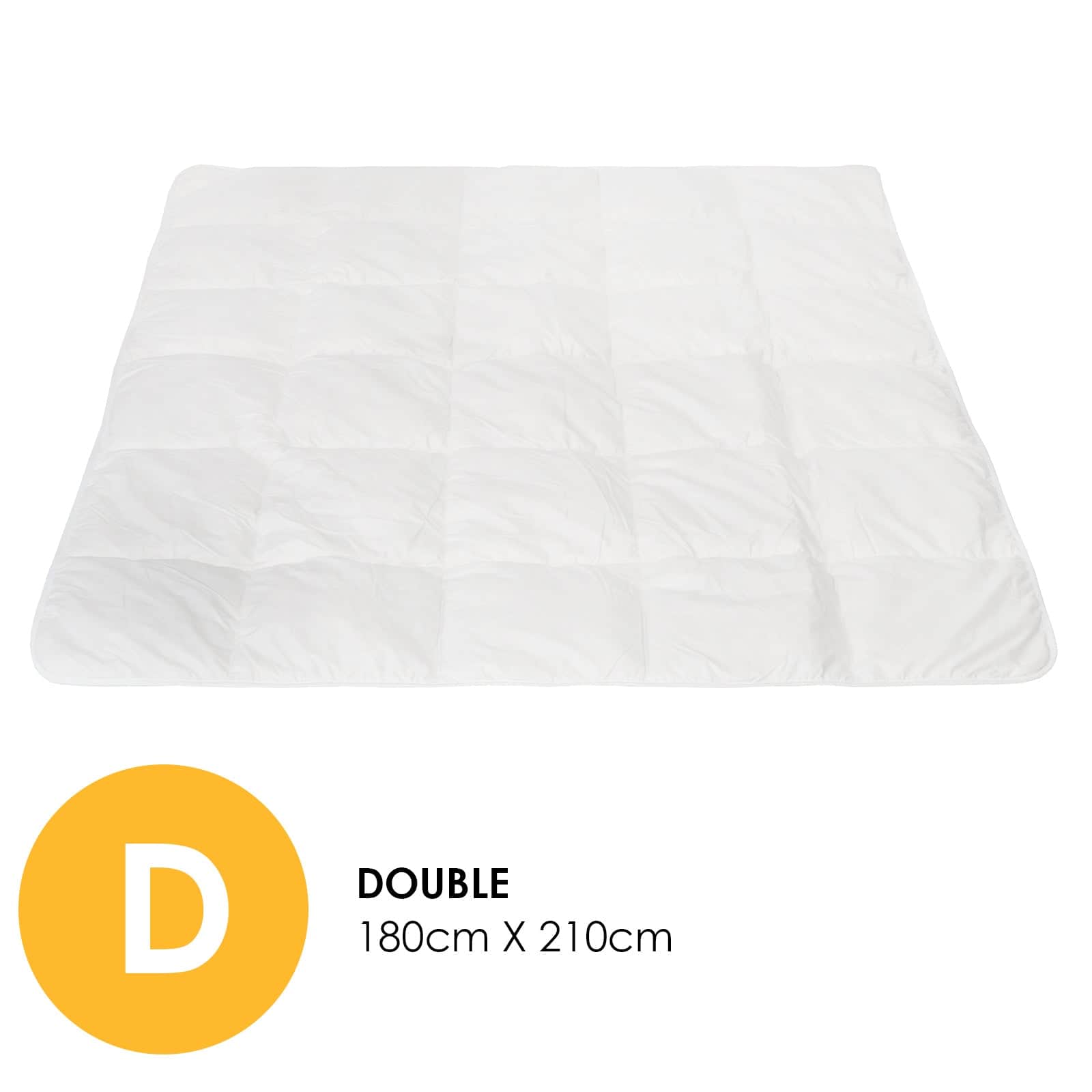 260GSM Eco-Silk Touch Quilt Soft Bedding Comfort - Double