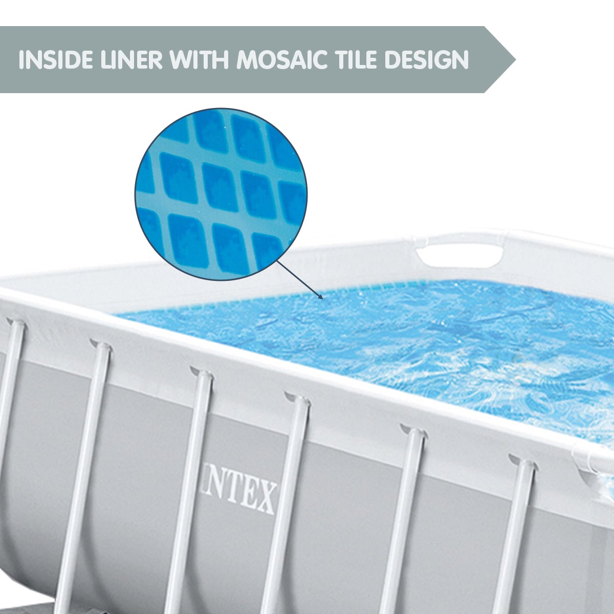 Rectangular Swimming Pool Large Size