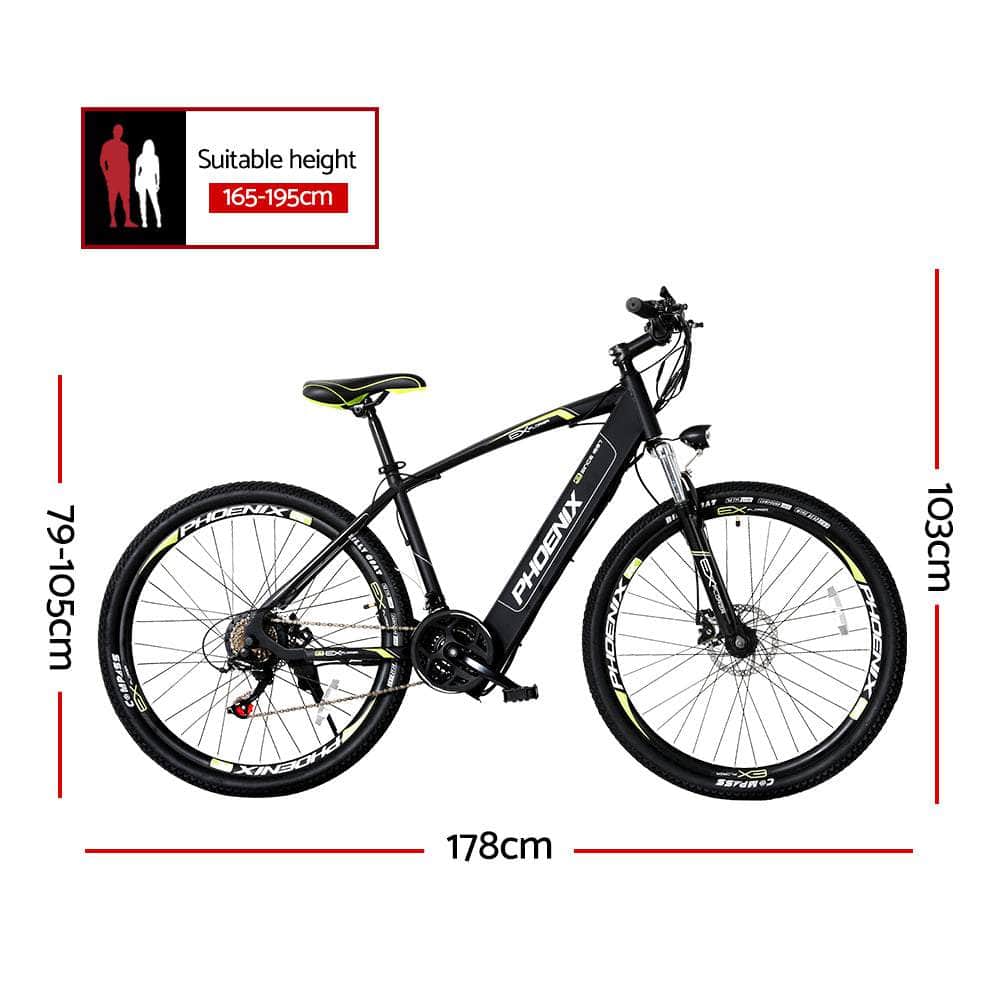 27.5 Inch Electric Bike Mountain Bicycle eBike Built-in Battery