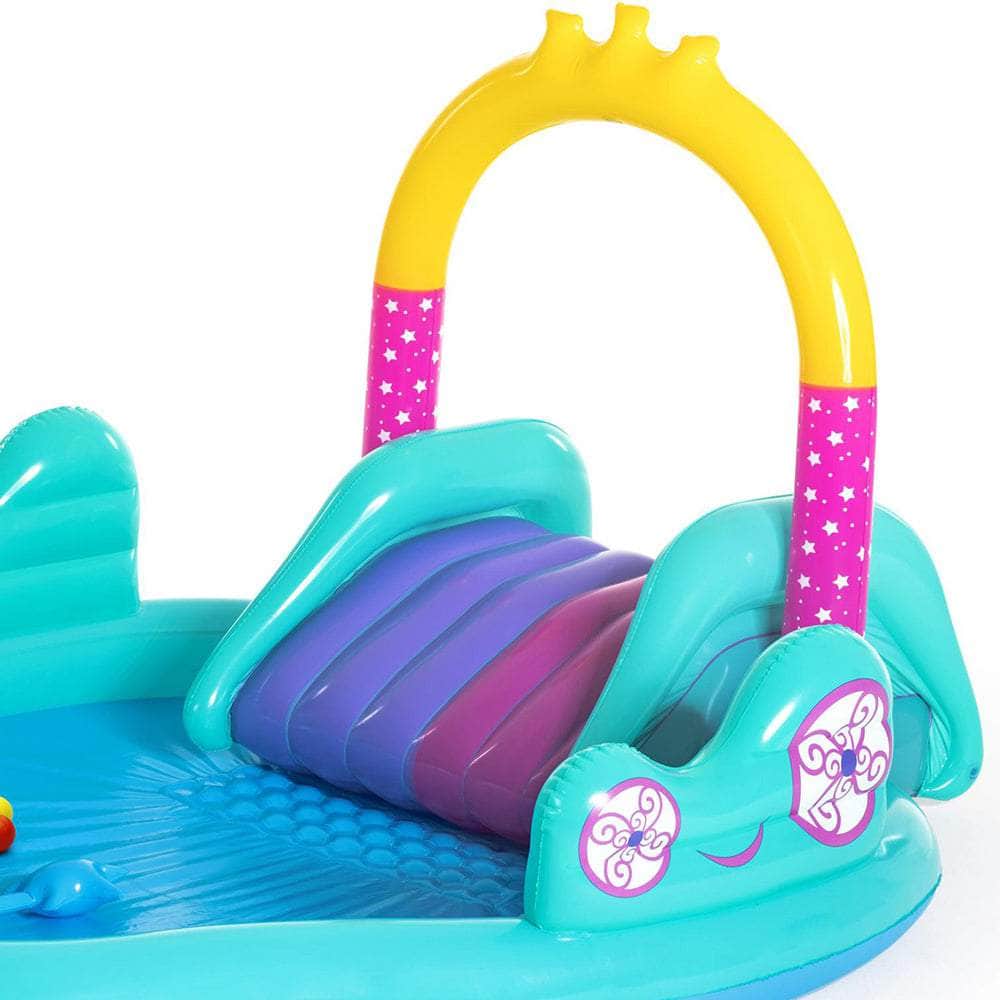 274X198X137Cm Inflatable Above Ground Swimming Play Pool 220L