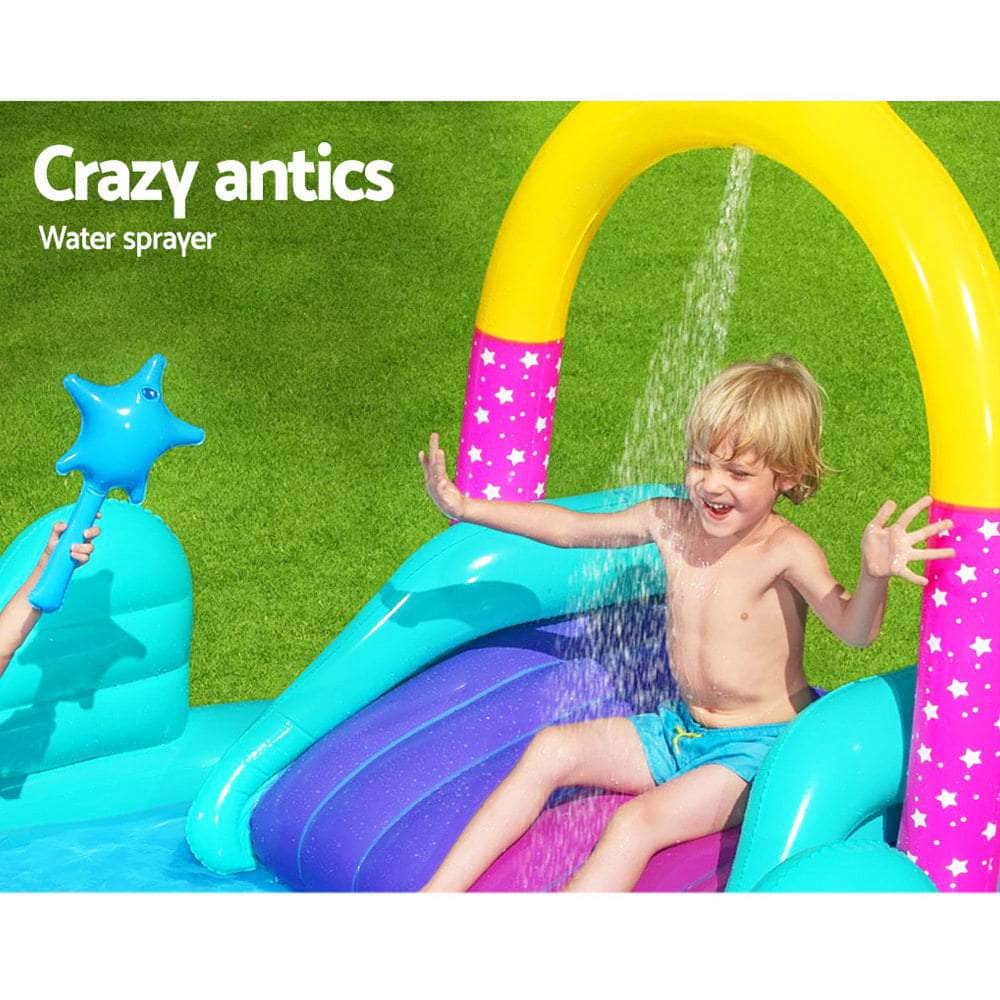 274X198X137Cm Inflatable Above Ground Swimming Play Pool 220L