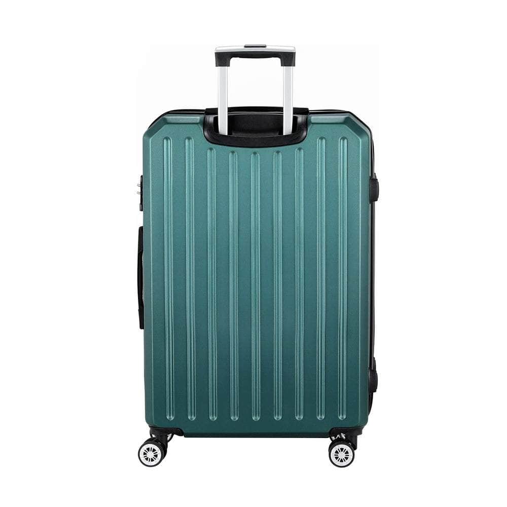 28" 75cm Luggage Trolley Travel Suitcase Carry On Storage TSA Hardshell Atrovirens