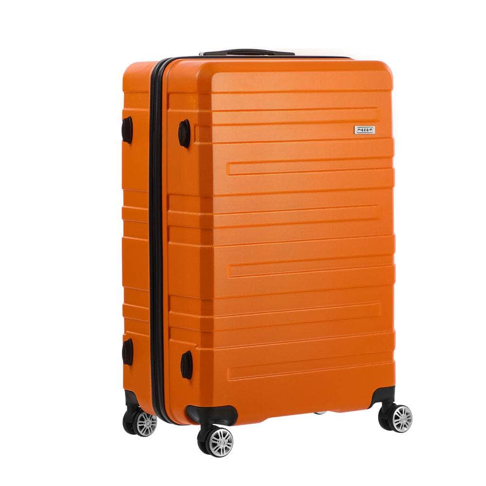 28" Luggage Suitcase Trolley Set TSA Lock Hard Case Magenta
