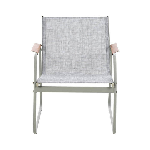 2PCS Outdoor Patio Armchair Textilene Weather-Resistant Garden Balcony Furniture