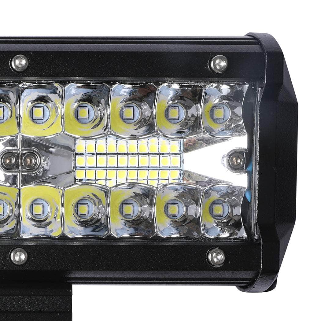 2x 6inch LED Light Bar Work Flood Spot 120W