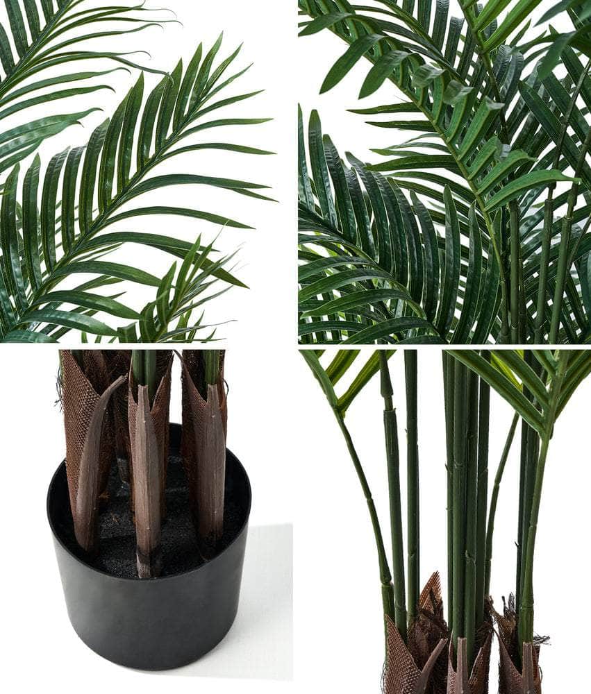 2x Artificial Palm Trees Potted Plants 180cm Indoor Home Decor Green