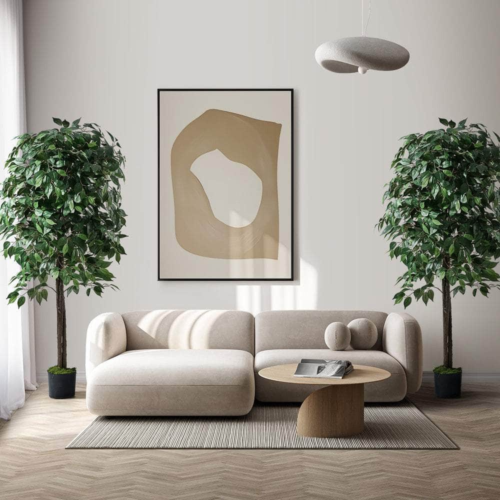2x Artificial Palm Trees Potted Plants 180cm Indoor Home Decor Green