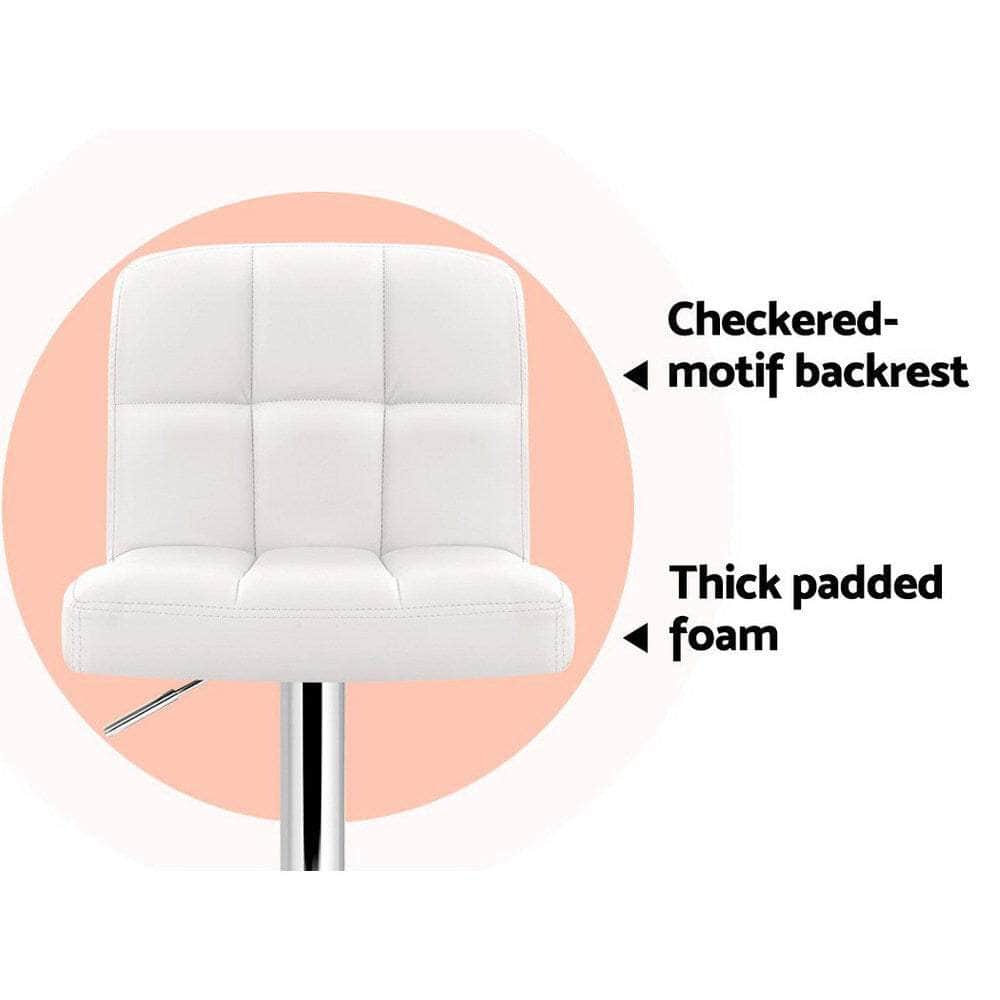 2x Bar Stools Tractor Seat 65cm