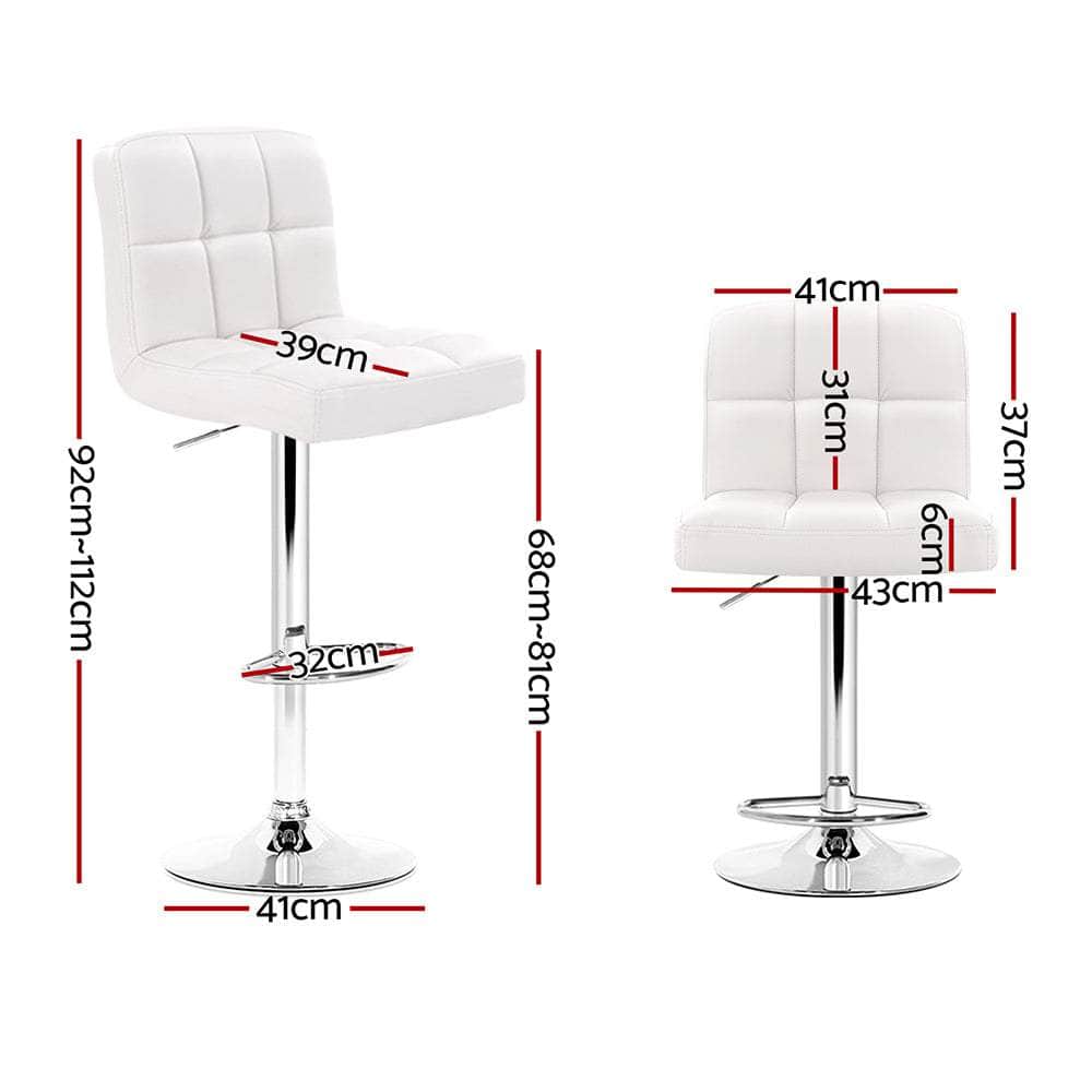 2x Bar Stools Tractor Seat 65cm