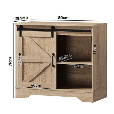 2x Buffet Sideboard Cabinet Storage Cupboard