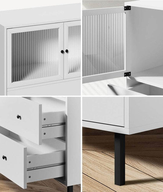 Glass Buffets & Sideboards