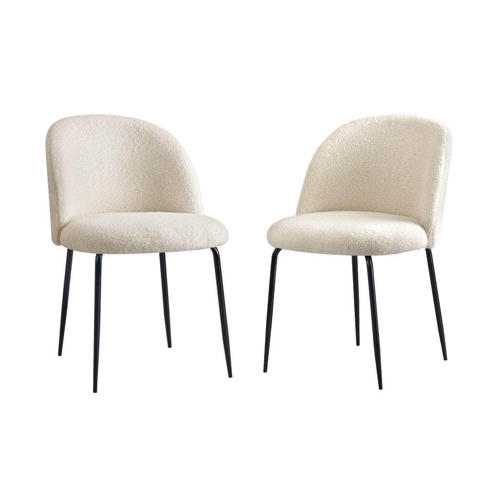 2x Dining Chairs Accent Chair Armchair Kitchen Upholstered