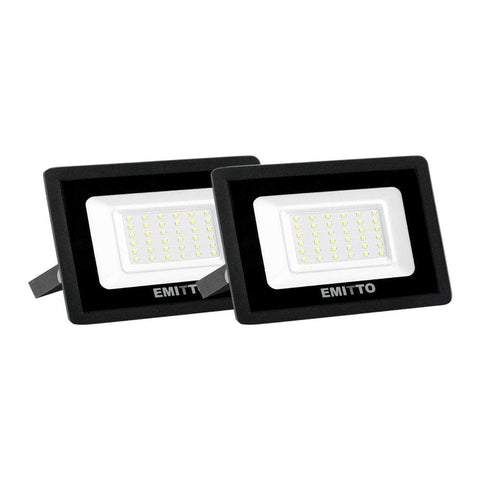 2x LED Flood Light 30W Outdoor