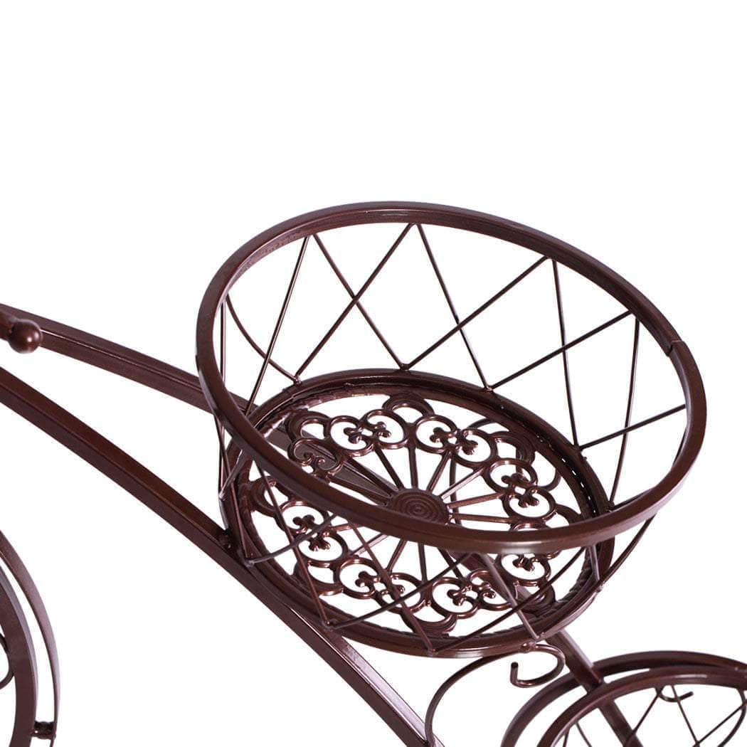 2x Plant Stand Outdoor Indoor Bronze
