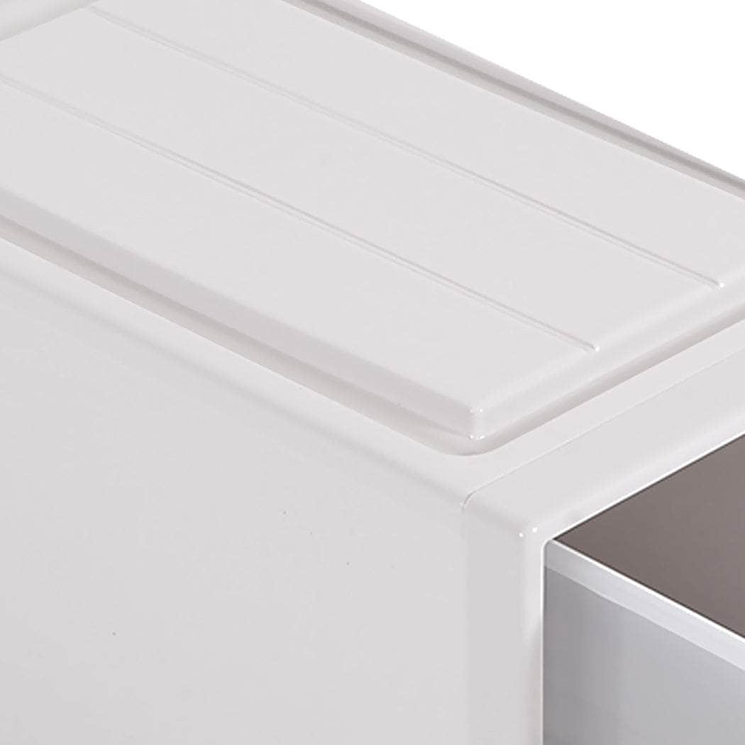 2x Storage Boxes Drawer Weighted Blanket - Durable