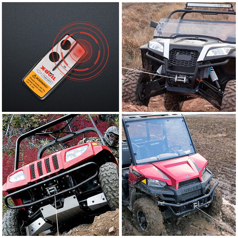 Wireless Winch Remote Control Set - 12V 150Ft - 2X with Automotive Parts