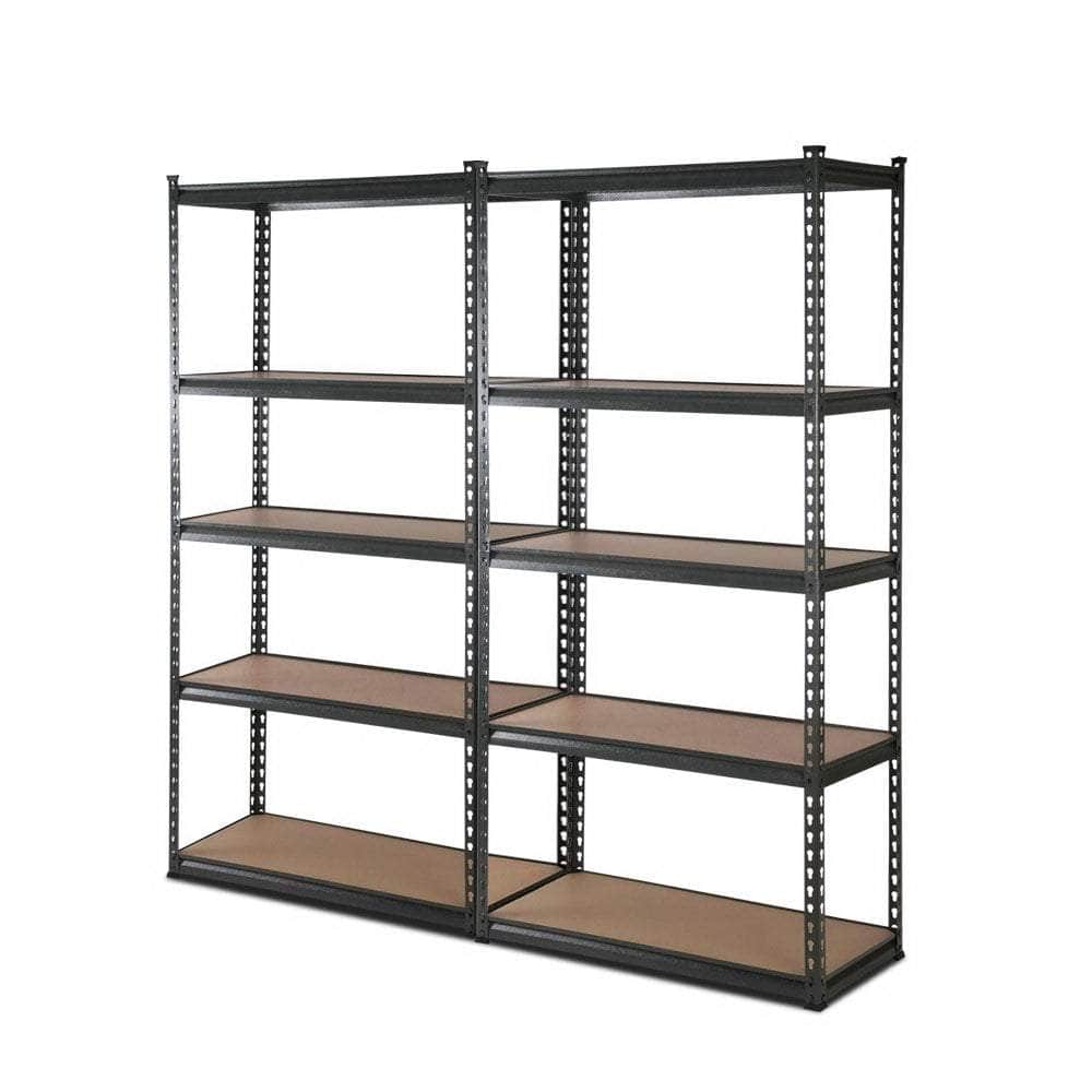 2X1.8M Garage Shelving Warehouse Rack Pallet Racking Storage Charcoal