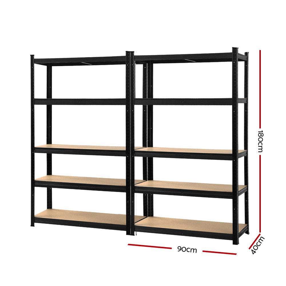 2X1.8M Garage Storage Metal Shelves