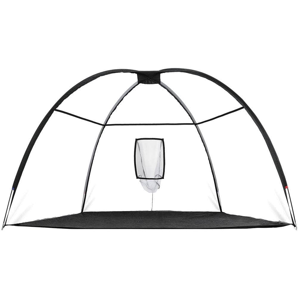 3.5M Golf Practice Net Portable Training Aid Driving Target Tent Black