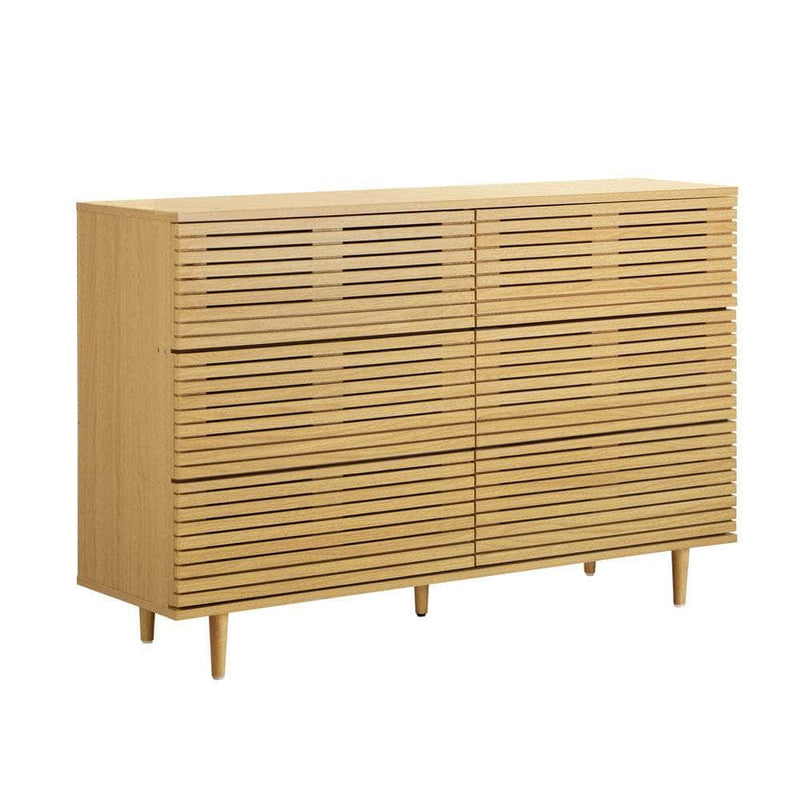 3/6 Chest of Drawers Tallboy Cabinet Bedroom Clothes Unique Furniture, Chest of Drawers - photo 7