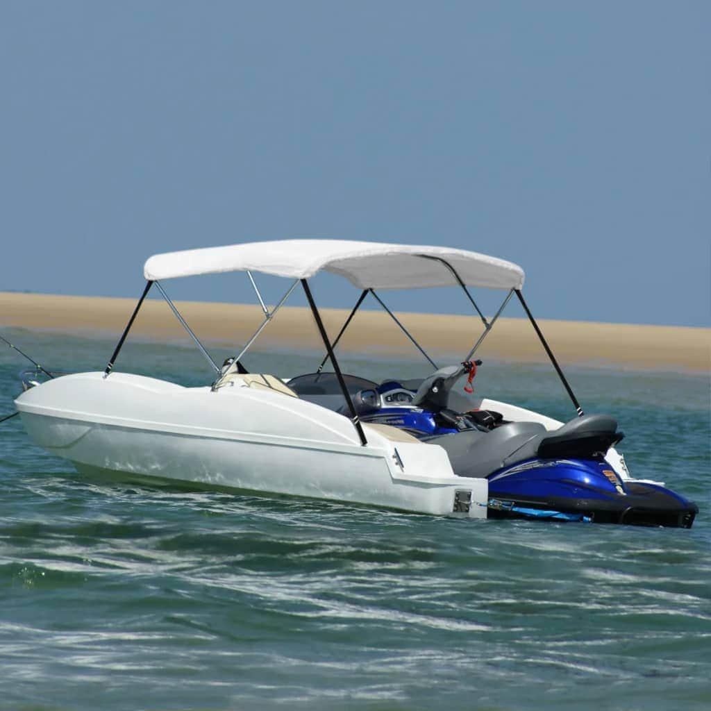 3 Bow Bimini Top White 1