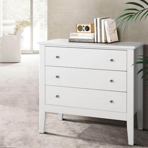 3 Chest Of Drawers - Brittany White