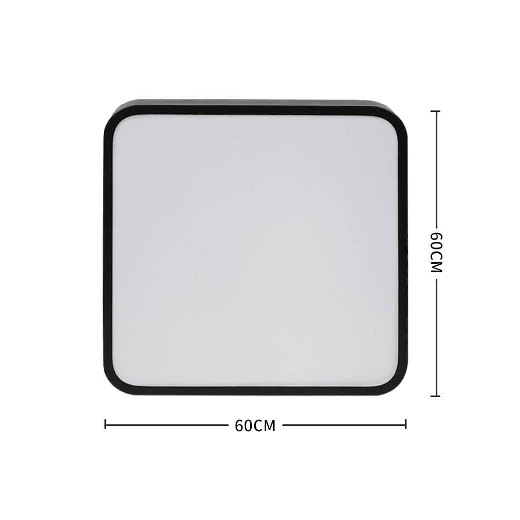 3-Colour Ultra-Thin 5CM LED Ceiling 120W Black