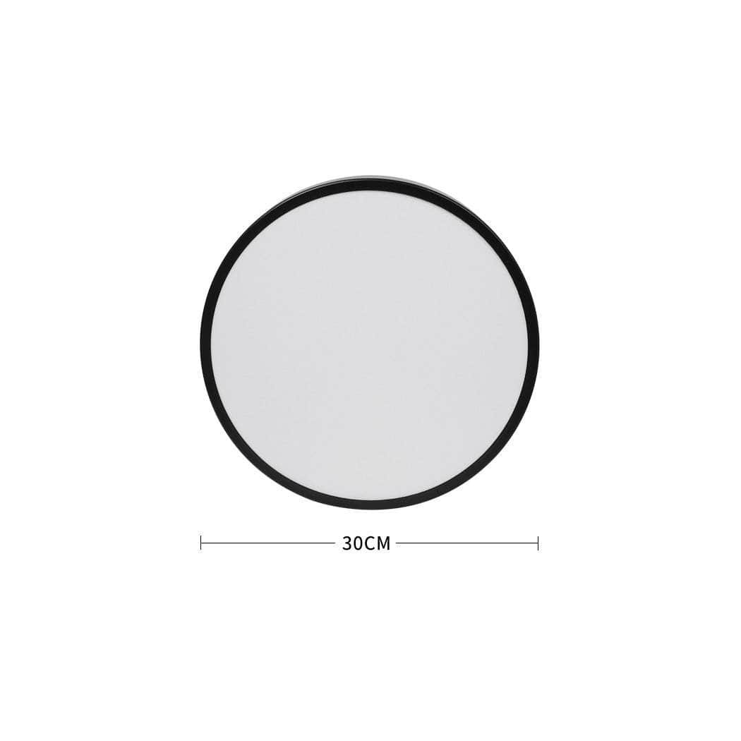 3-Colour Ultra-Thin 5CM LED Ceiling 36W- Black