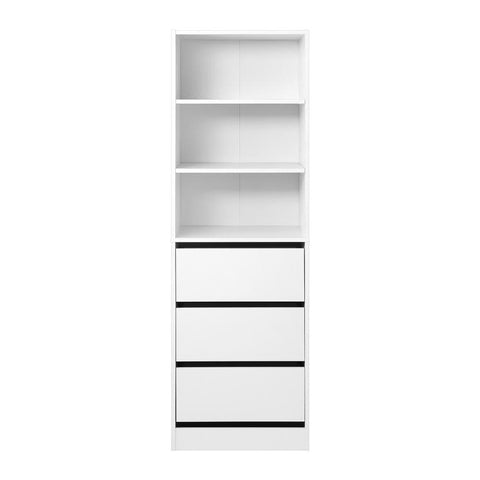 3-Drawer Clothes Storage Cabinet - Stylish and Efficient Organizer Rack