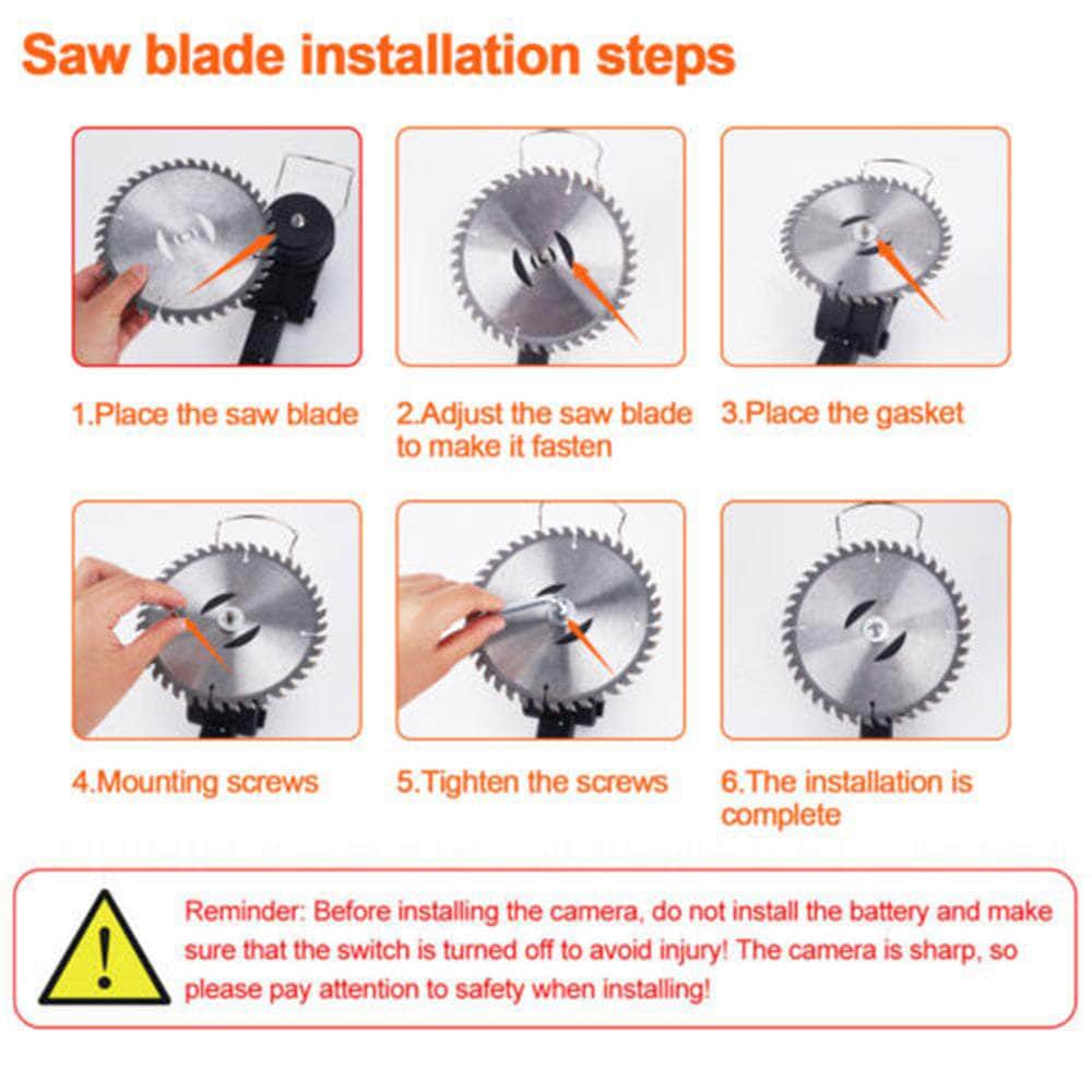 3-In-1 Cordless Lawn Care: Trimmer, Cutter, Whipper