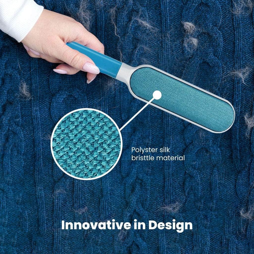 3-In-1 Pet Remover Brush Blue