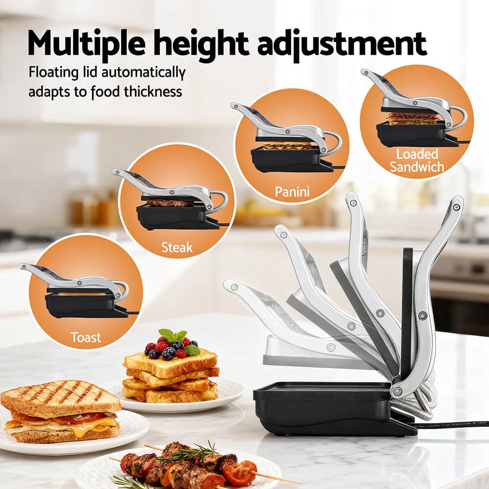 3 in 1 Sandwich Maker Steak Press Grill 1000W