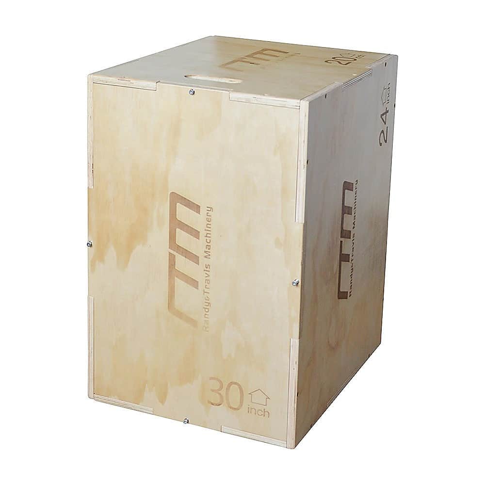 3 IN 1 Wood Plyo Games Plyometric Jump Box
