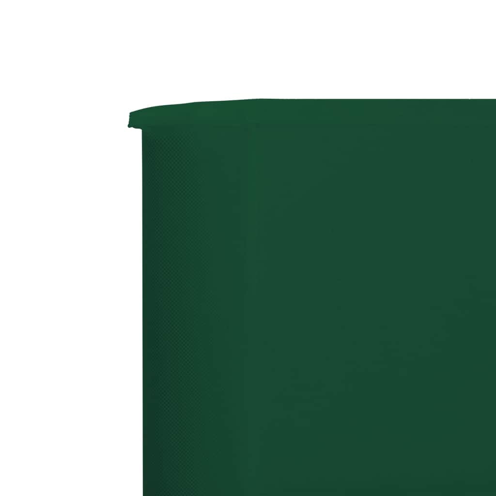 3 - panel Wind Screen Fabric Green - Simple deals