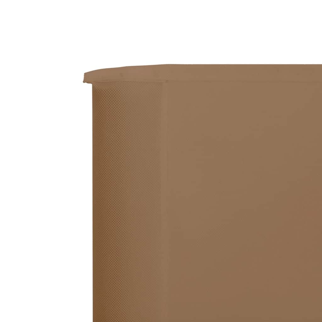 3 - panel Wind Screen Fabric Taupe - Simple deals