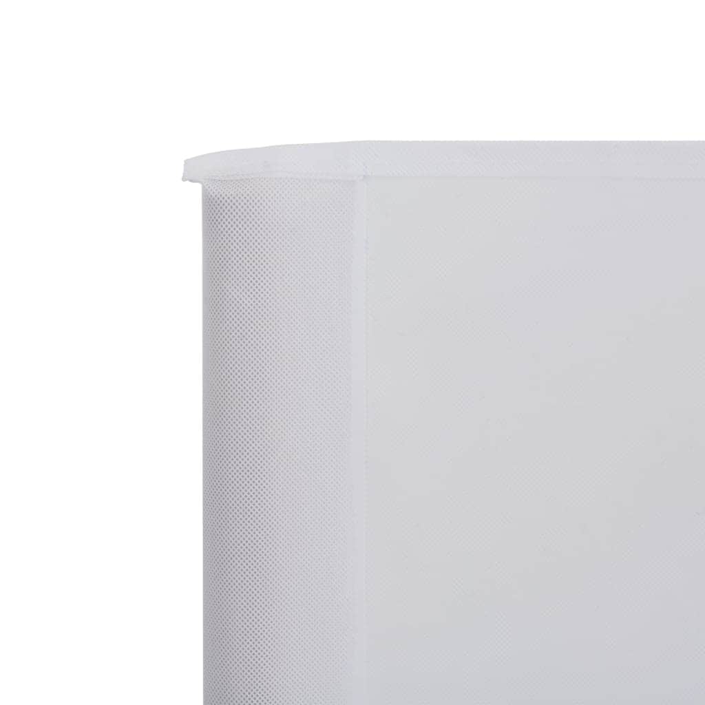 3-panel Wind Screen Fabric  White