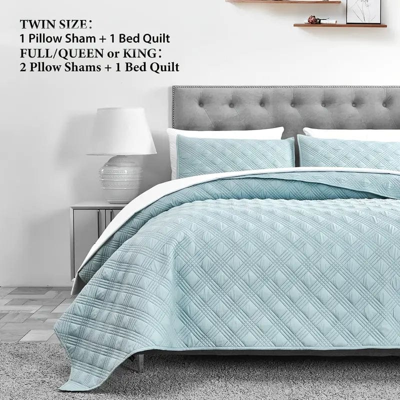 3-Piece Bed Quilt Set: Soft Comfort for Your Bedroom