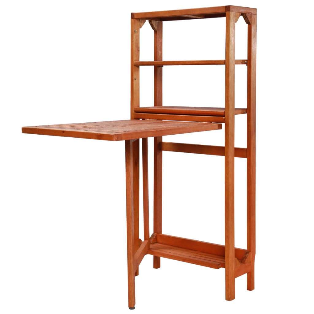 3 Piece Folding Bistro Set Solid Acacia Wood - Simple deals