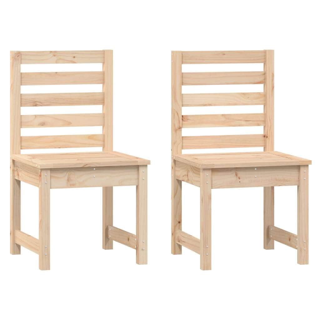 3-Piece Solid Wood Garden Bistro Set