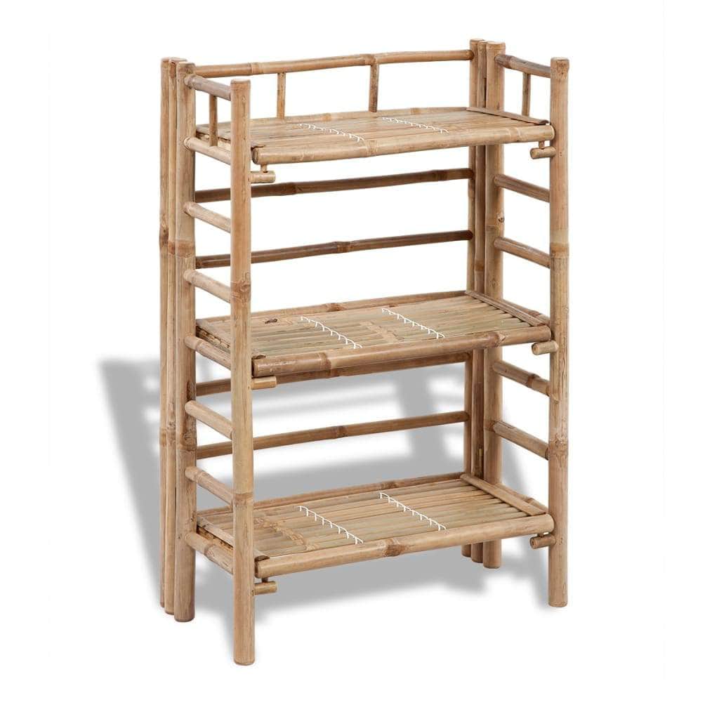 3 - tier Bamboo Plant Rack - Simple deals