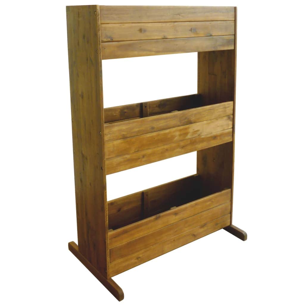 3 - Tier Garden Planter Solid Acacia Wood - Simple deals