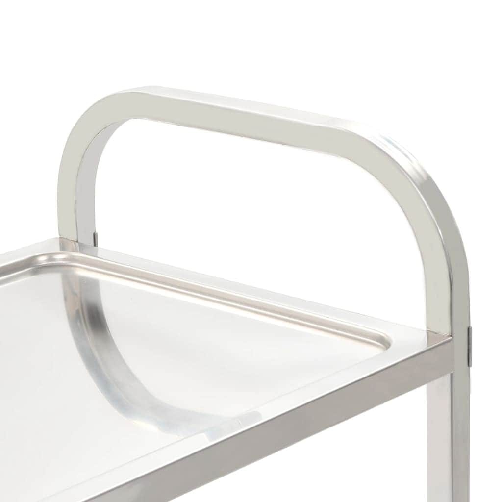 3-Tier Kitchen  Trolley Stainless Steel