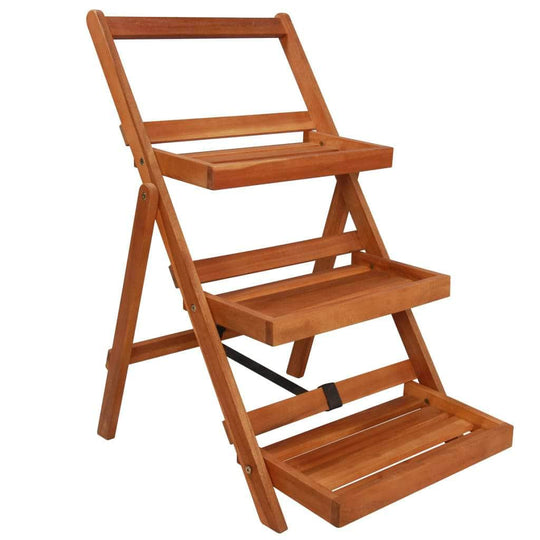 3 - Tier Plant Stand Solid Acacia Wood - Simple deals