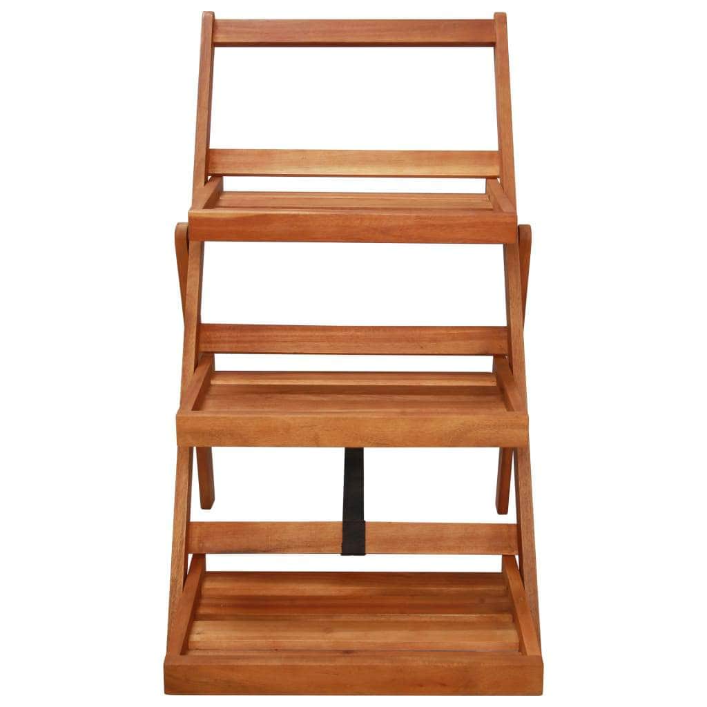 3 - Tier Plant Stand Solid Acacia Wood - Simple deals